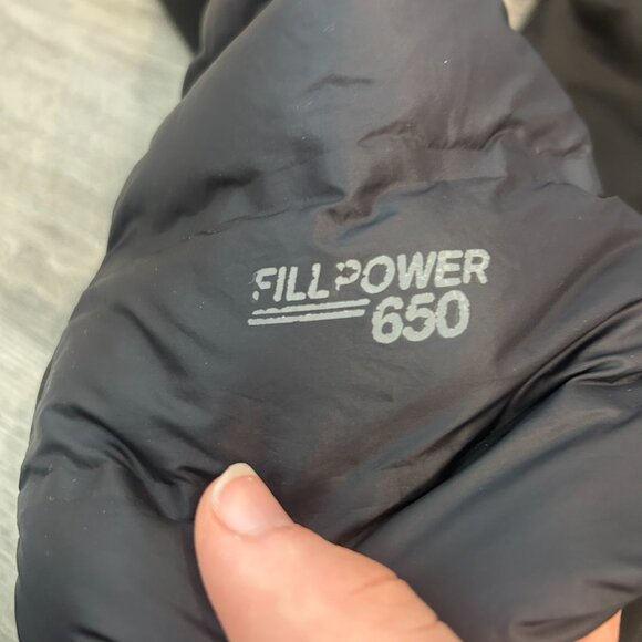 Gerry Men's Grey Black Hooded Puffer Coat Down Filled B12 - Picture 5 of 9